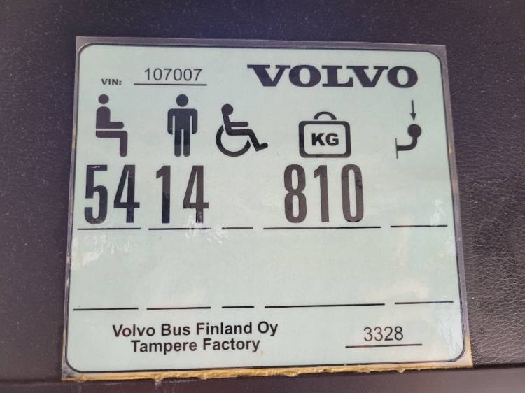 VOLVO B12M CARRUS 9700S 54 SEATS 