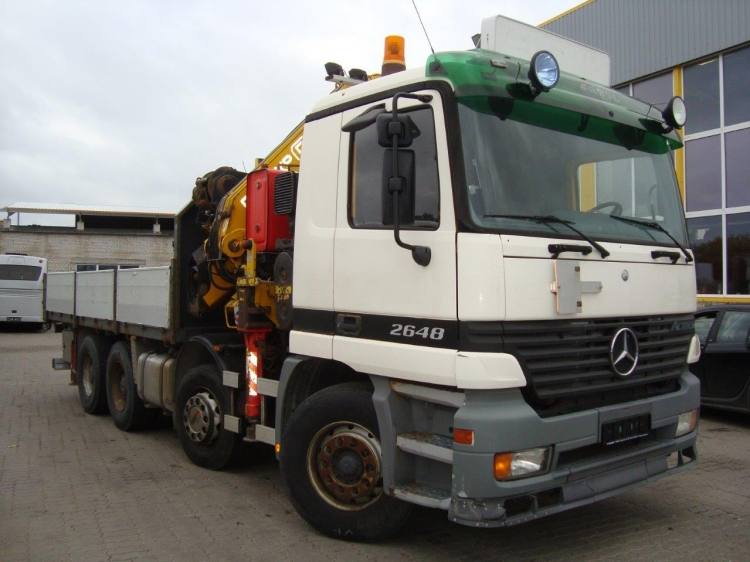 MERCEDES - BENZ ACTROS 2648 WITH CRANE FASSI F600XP.28